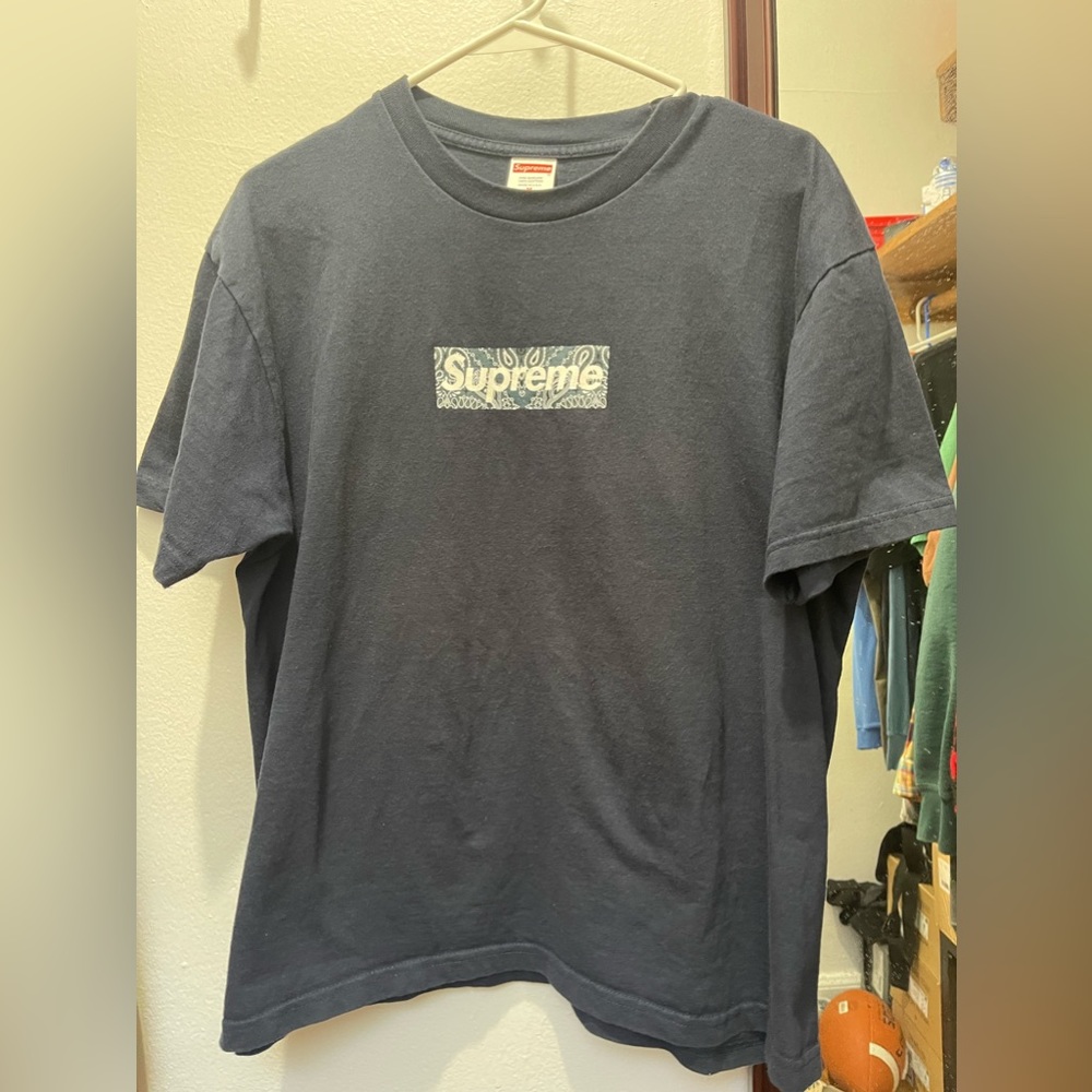 Supreme bandana shirt